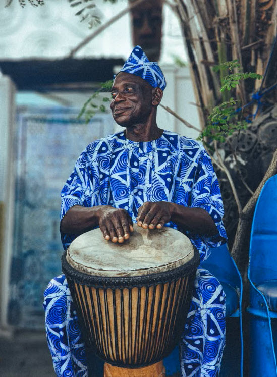 African drummer
