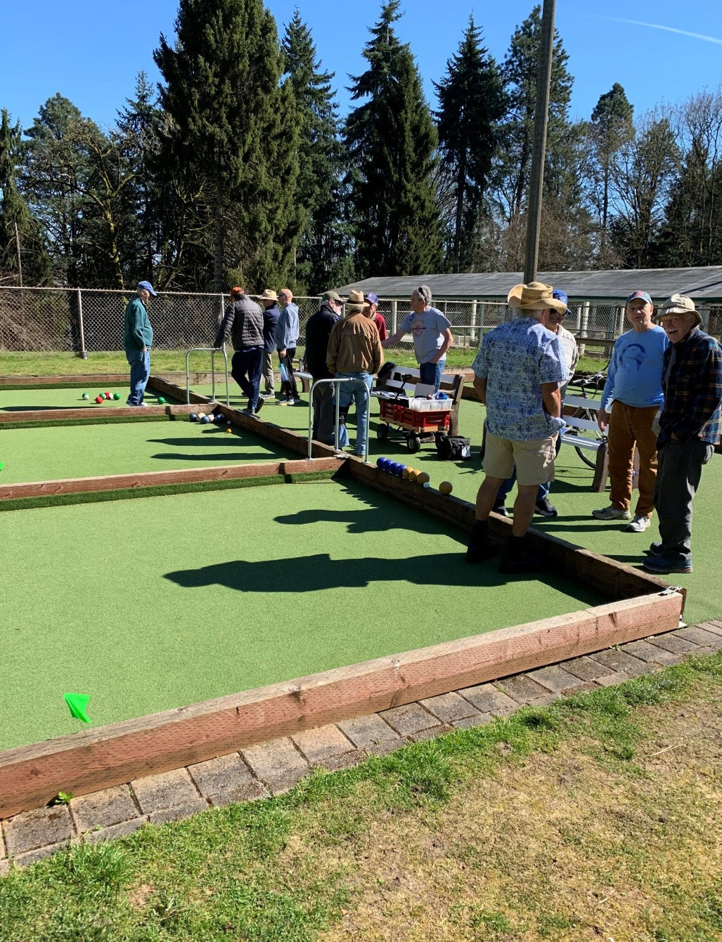 Bocce Players Bocce Players