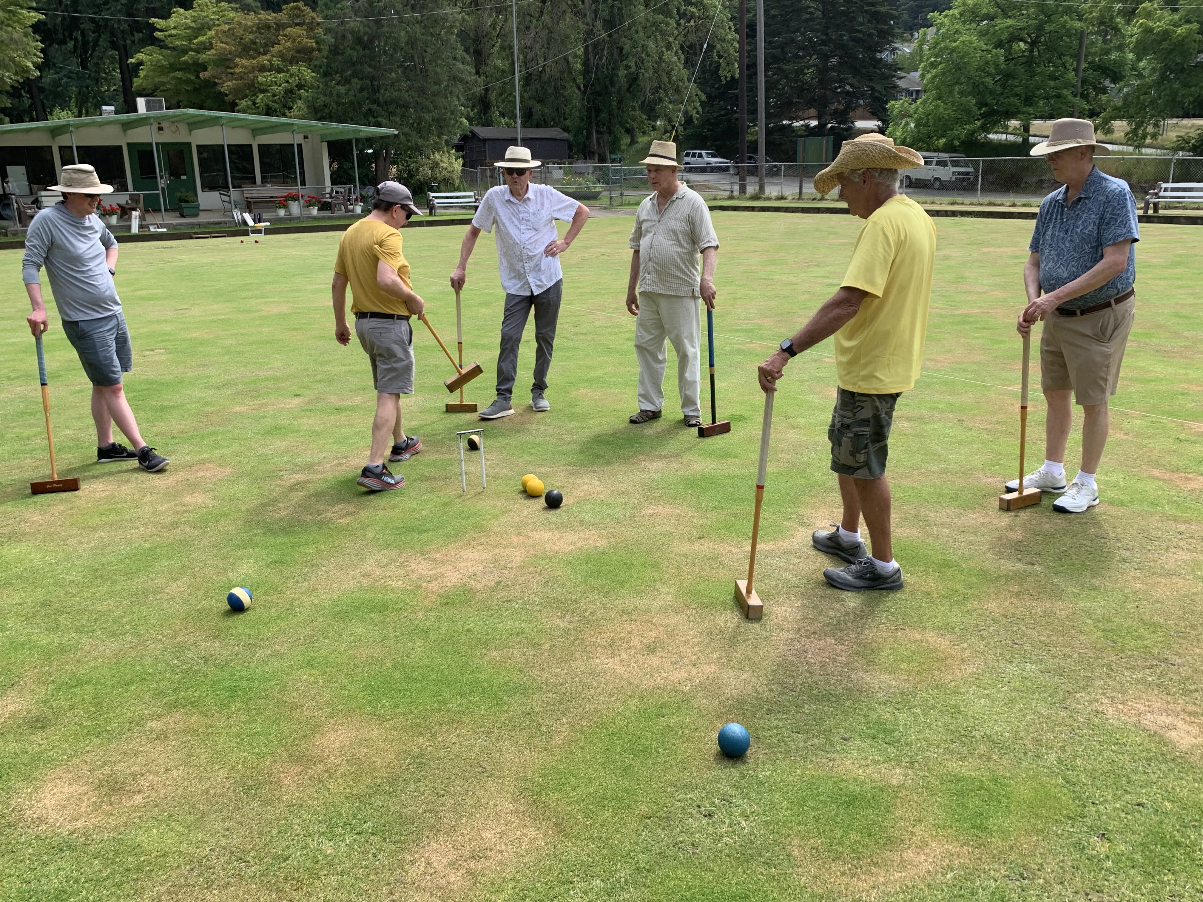 croquet players