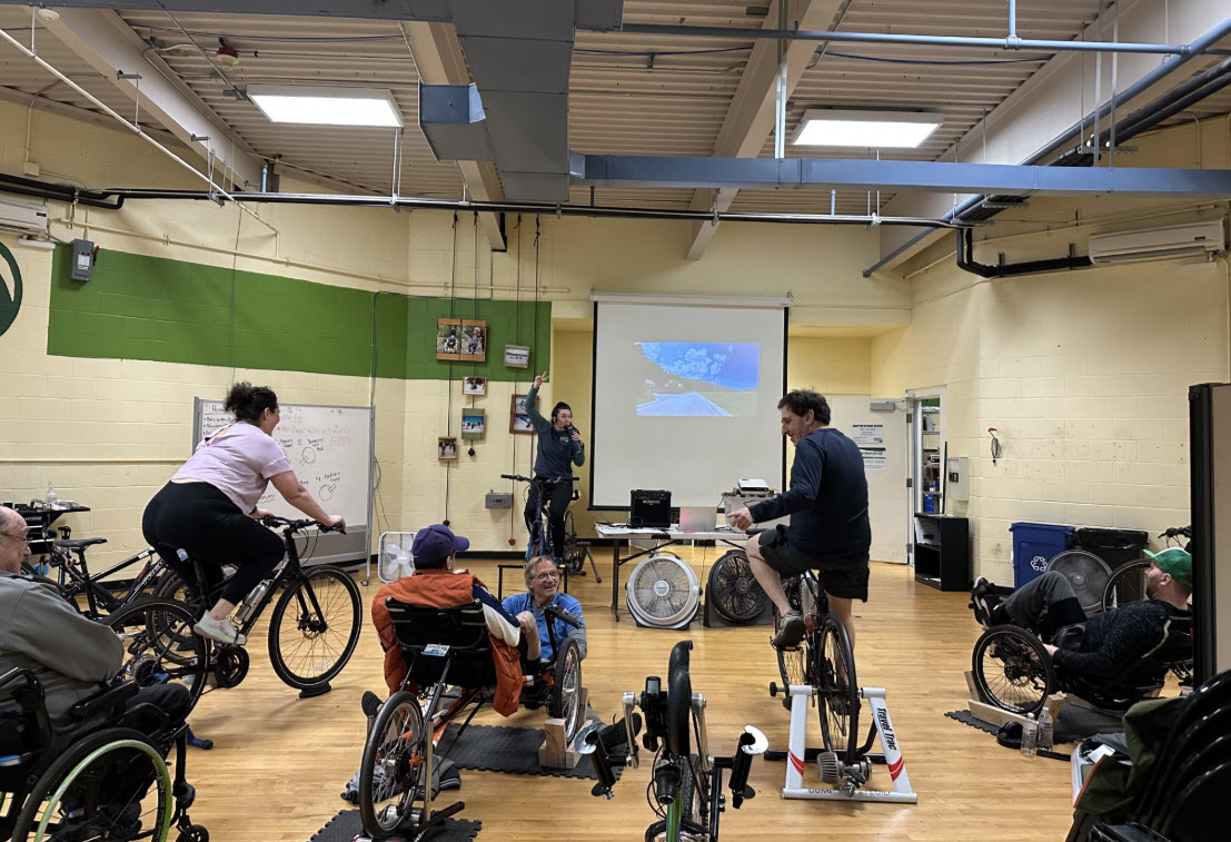 disabled spin class