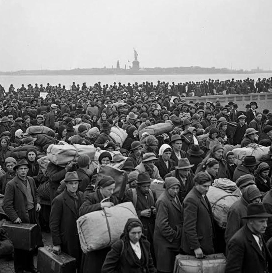 arriving immiogrants
