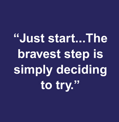 just start
