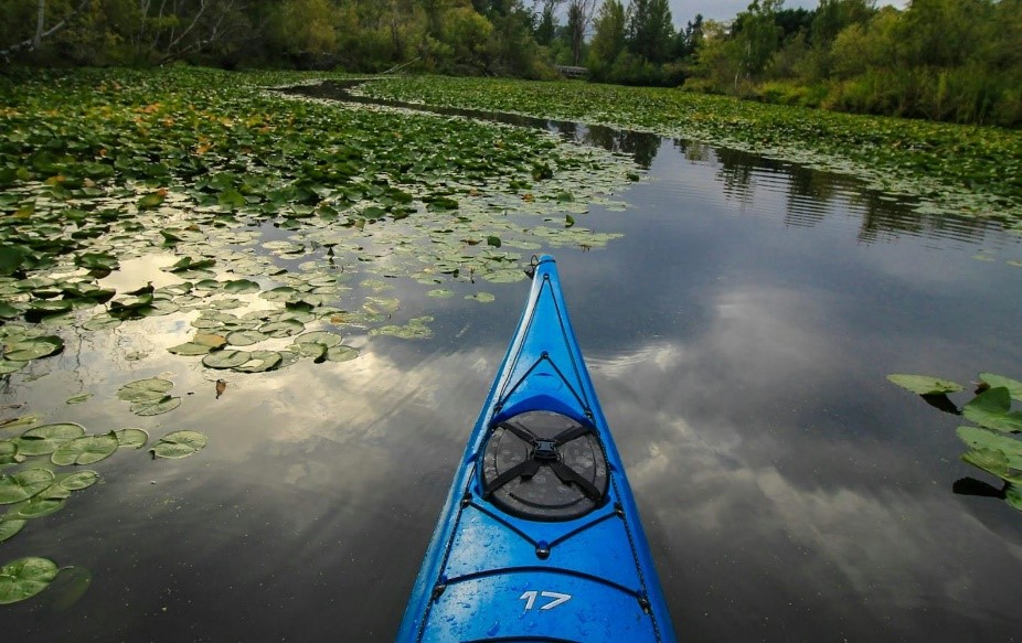 kayaking