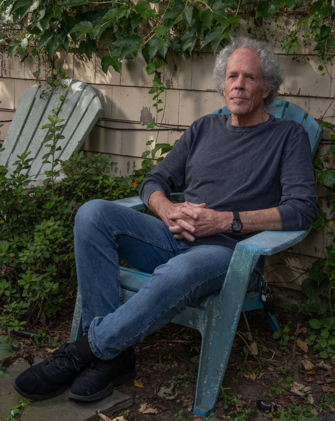 man in chair