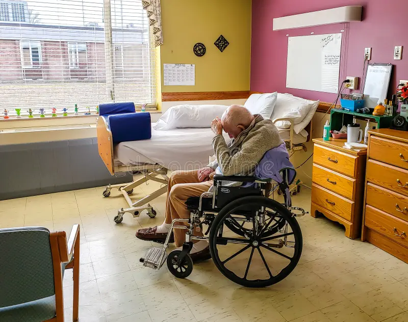 man with dementia