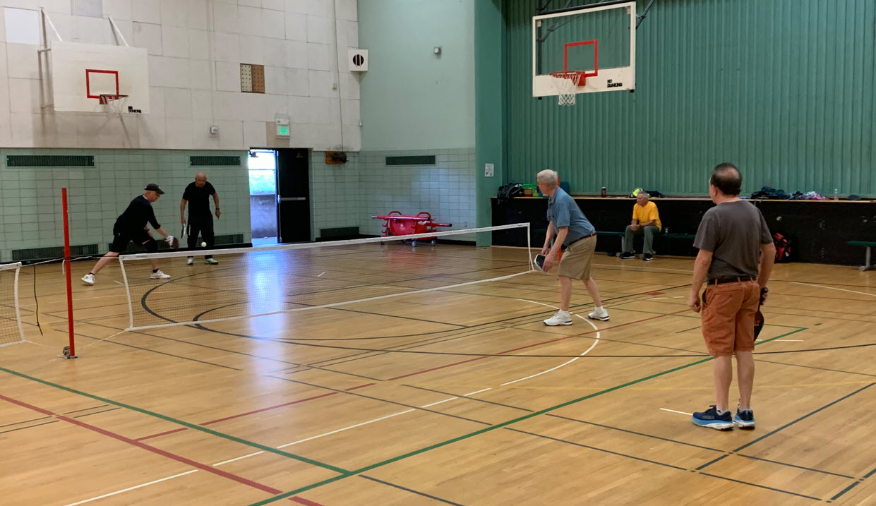 pickleball players