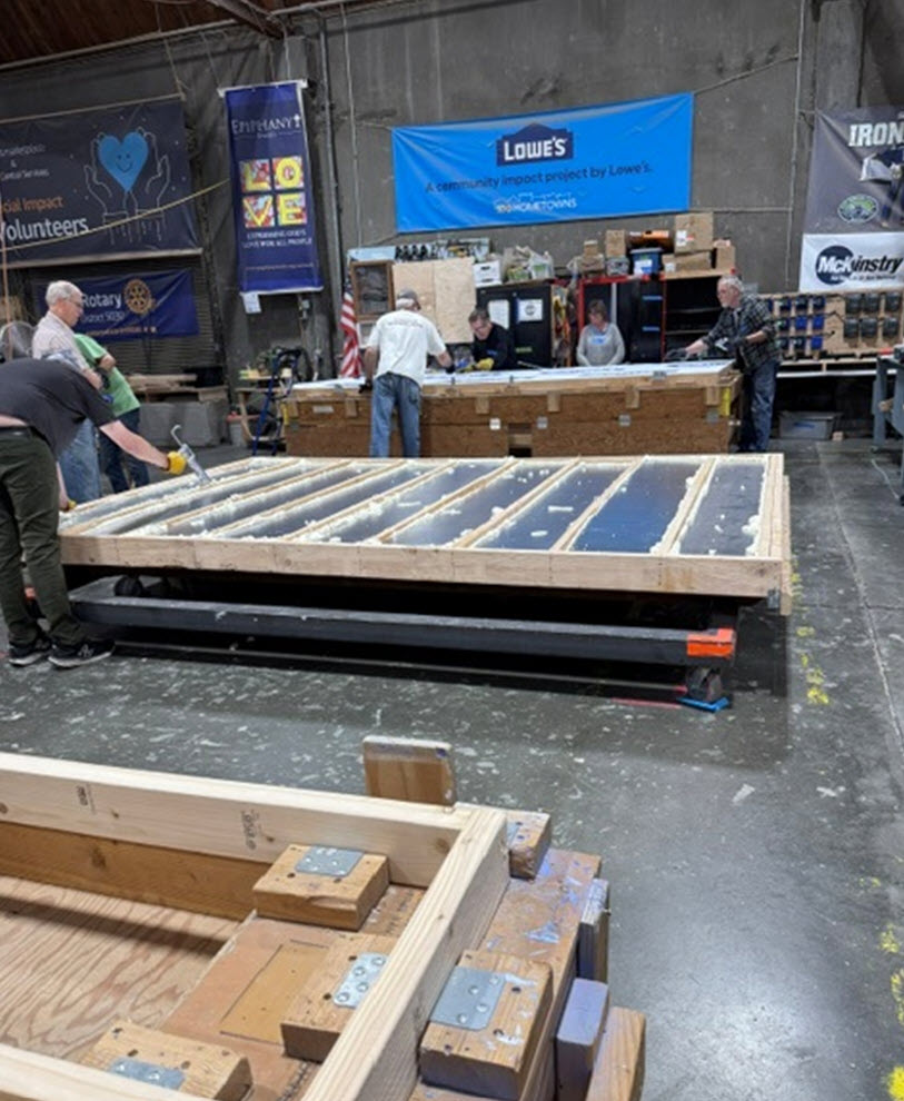 building a tiny house building a tiny house