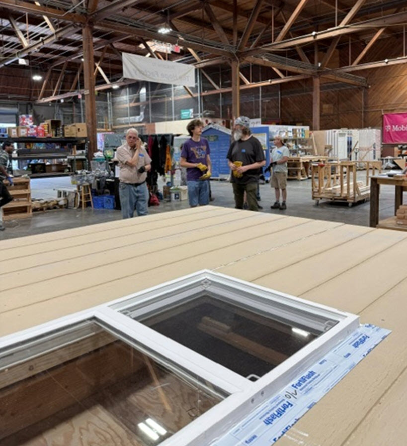 building a tiny house building a tiny house