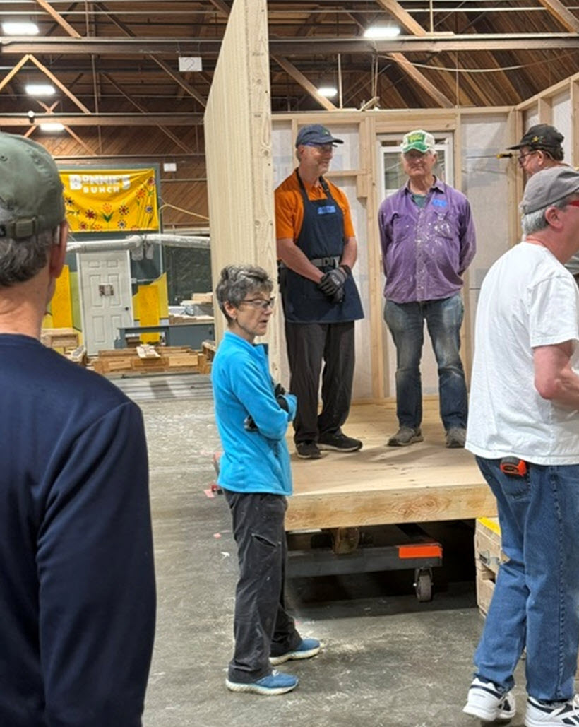 building a tiny house building a tiny house